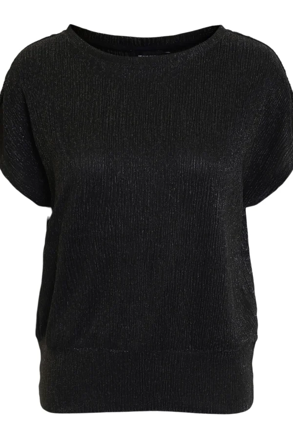 T-shirt - Black Lurex