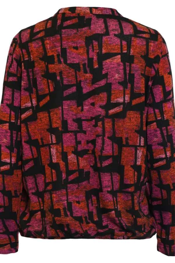 T-shirt - Fuchsia Rød mix