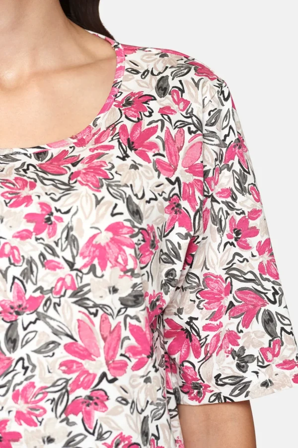 T-shirt Kortærmet - Pink Yarrow Mix