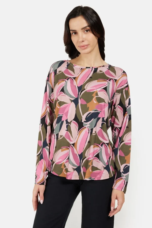 T-shirt Langærmet - Chateau Rose Mix
