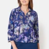 T-shirt Med 3/4 ærmer - Beacon Blue