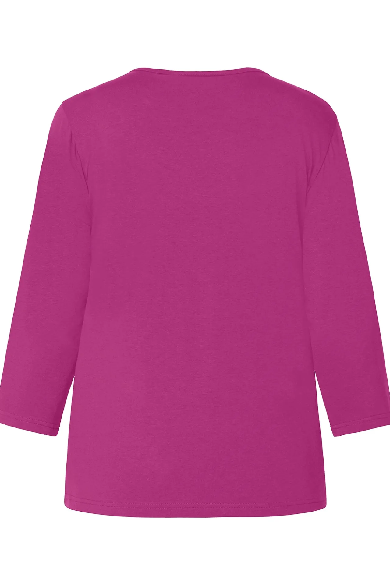 tshirt_med__rmer__fuchsia_6.webp T-shirt Med 3/4 ærmer - Fuchsia Red