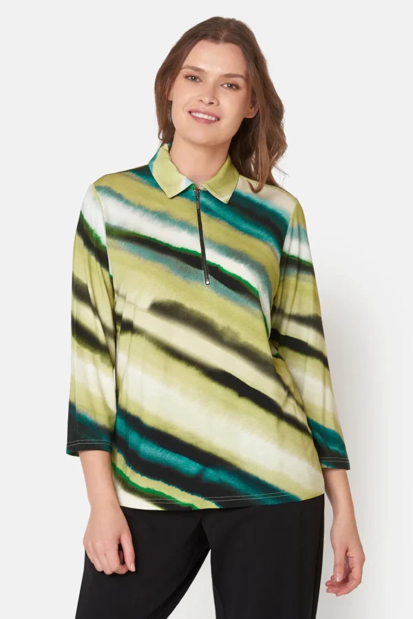 T-shirt Med 3/4 ærmer - Lime