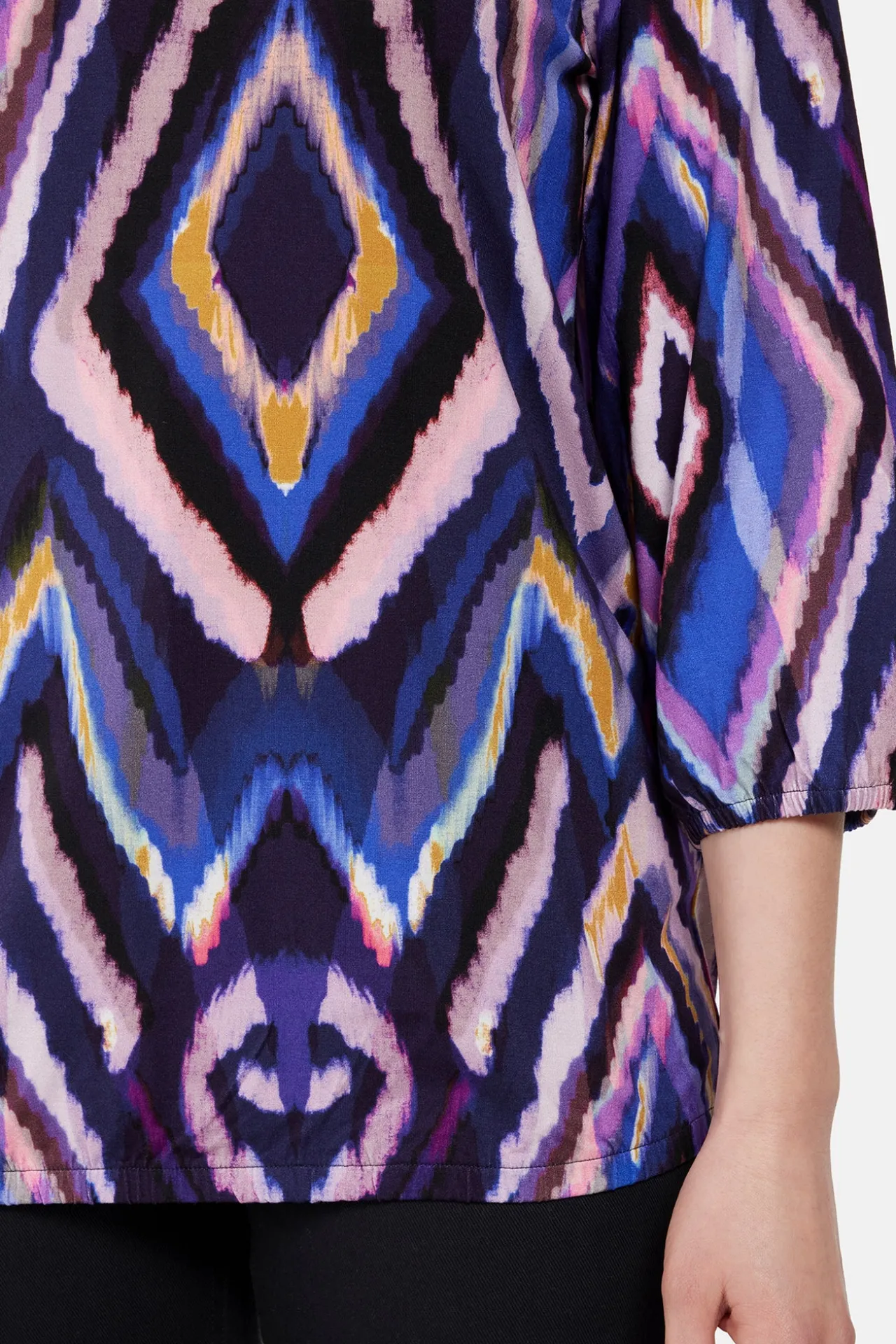 tshirt_med__rmer__purple_1.webp T-shirt Med 3/4 ærmer - Purple