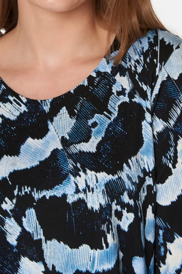 T-shirt Med 3/4 ærmer - Sky Blue