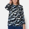 T-shirt Med 3/4 ærmer - Sky Blue