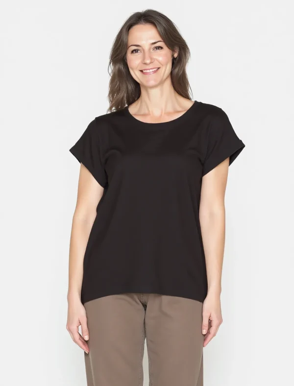 T-shirt Med Korte ærmer - Black