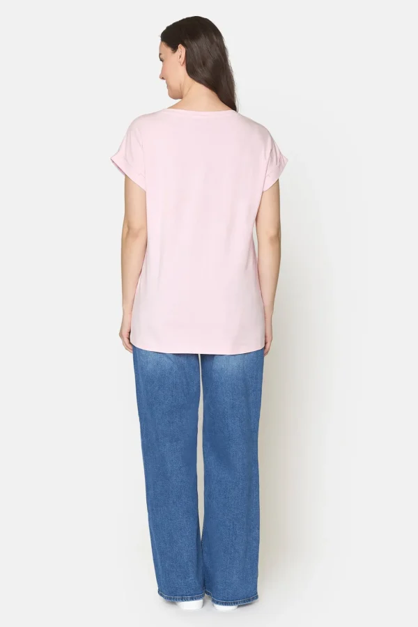 T-shirt Med Korte ærmer - Pink Lady