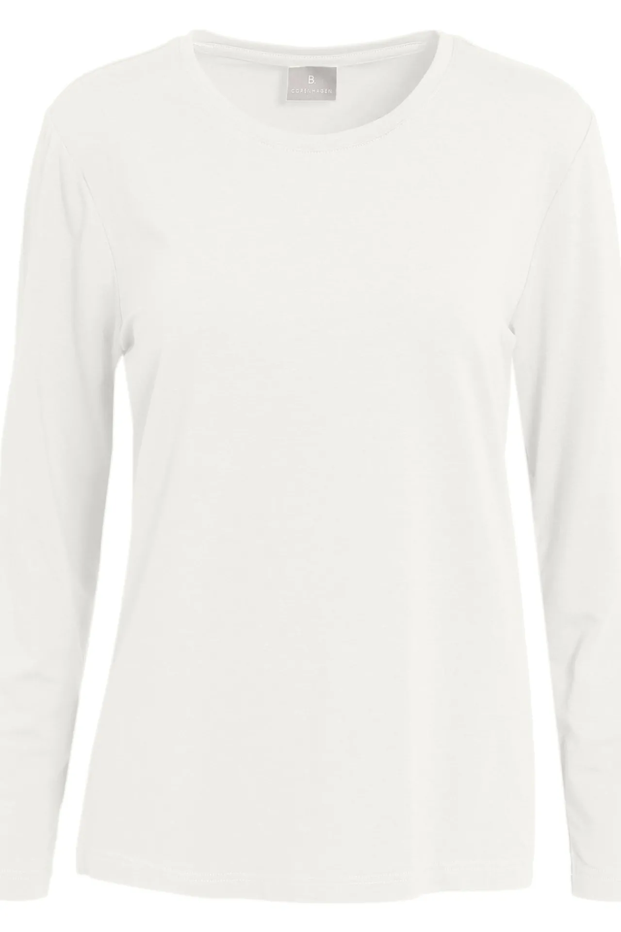 tshirt_med_rund_hals__off_5.webp T-shirt Med Rund Hals - Off White