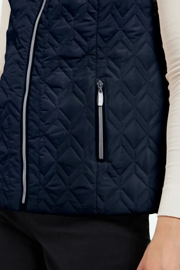 Vest - Navy - Quiltet