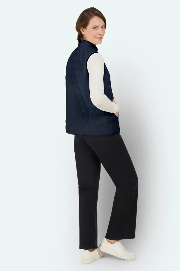 Vest - Navy - Quiltet