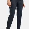 Anna Bukser Med Elastik I Taljen - Navy - Regular Fit