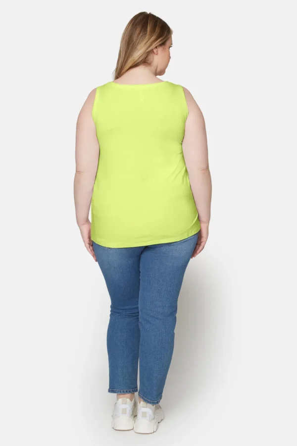 Basis A-formet Top - Sunny Lime