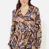 Bluse - Black Mix