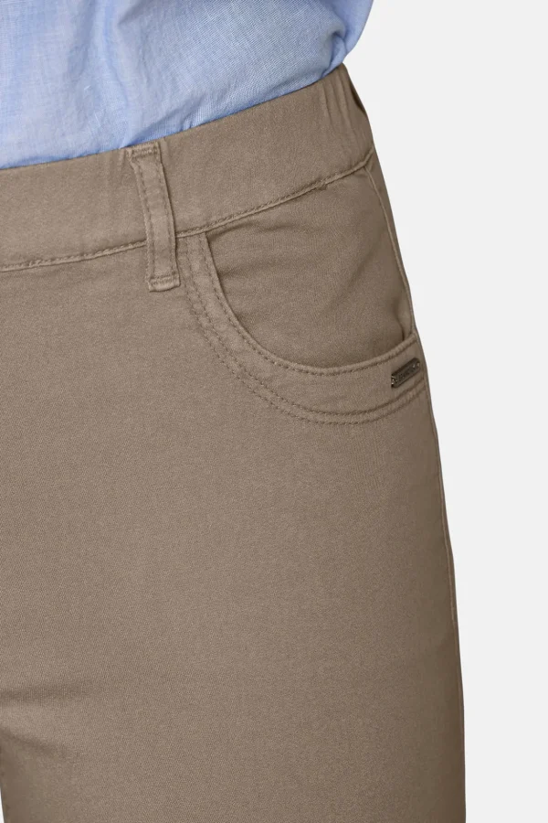 Bukser Madelaine - Mørk Sand - Straight fit