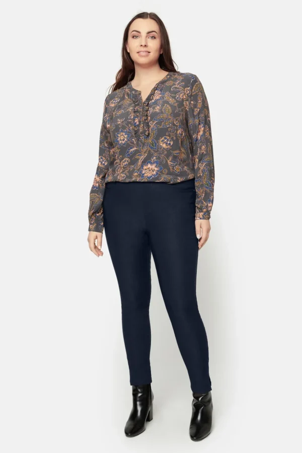 7/8 Bukser Sofia - Midnight Blue Navy
