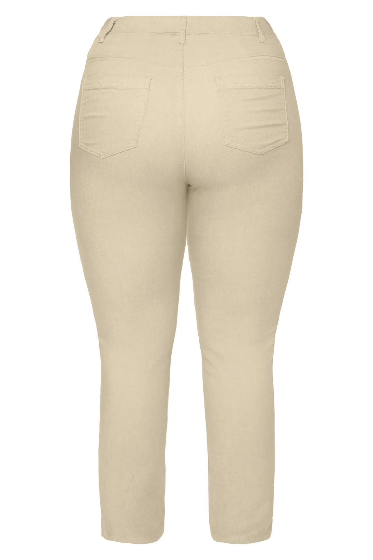 bukser_sofia_slit_fit__l_1.webp 7/8 Bukser, Sofia, Slit Fit - Light Beige
