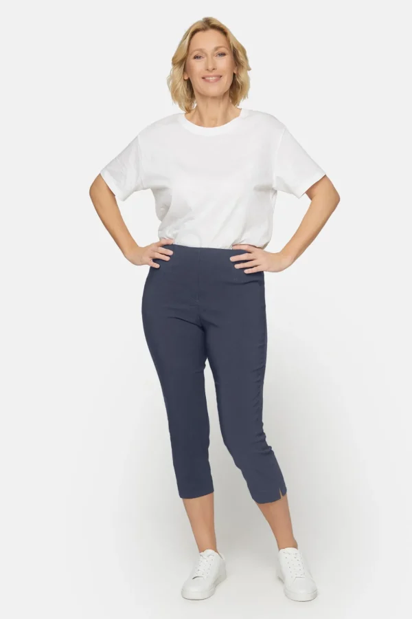 Capri Leggings - Midnight Blue