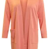 Cardigan - Coral Melange
