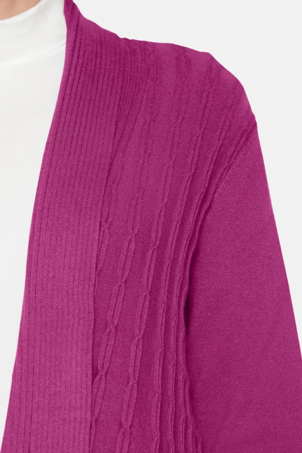 Cardigan - Fuchsia Pink