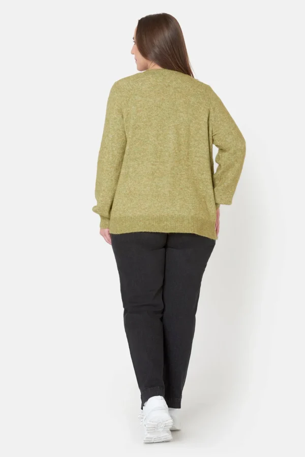 Cardigan - Green Melange