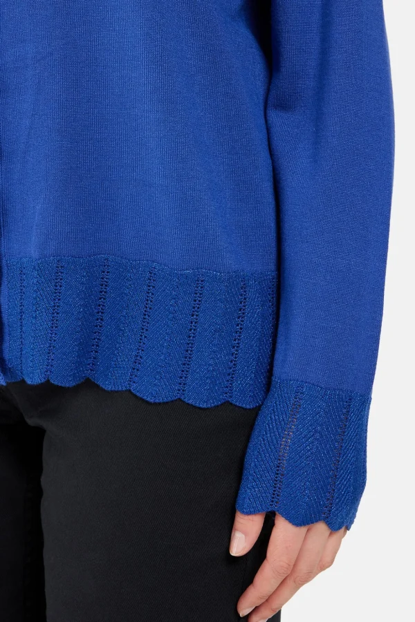 Cardigan - Mazarine Blue