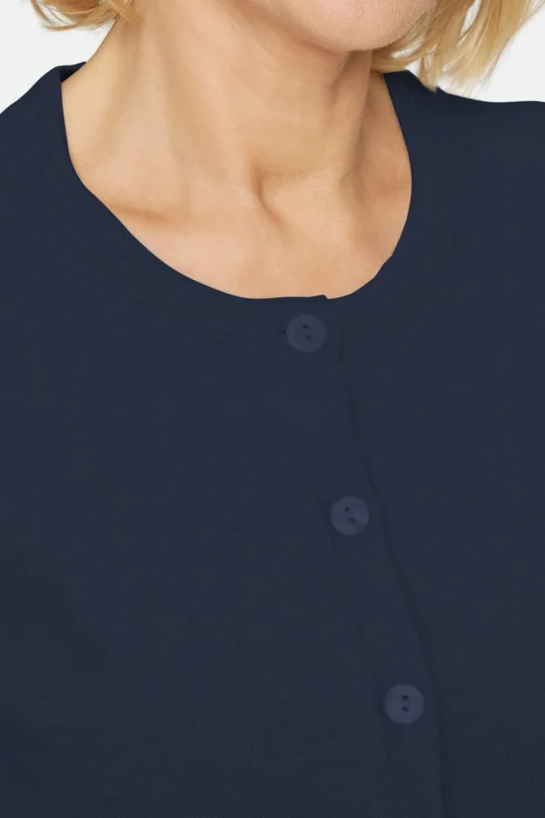 Cardigan Med Lomme - Midnight Blue