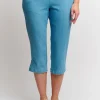 Denim Capribuks - Light blue denim