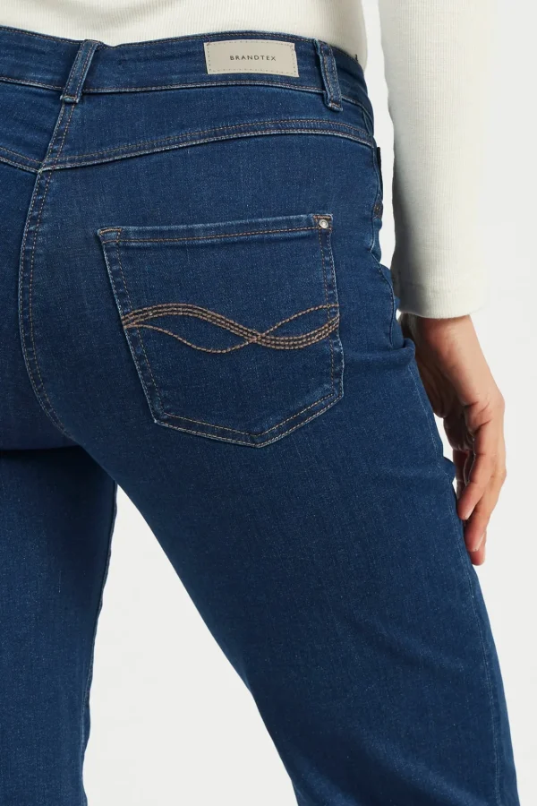 Ingrid Jeans - Dark blue denim - Straight fit, Wide Leg