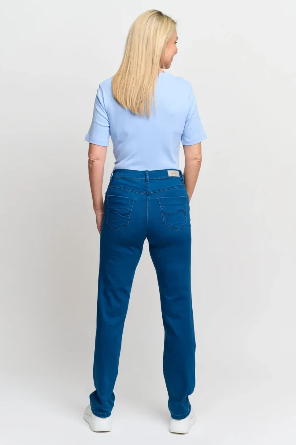 Jeans Ingrid - Washed denim - Straight fit, Wide Leg