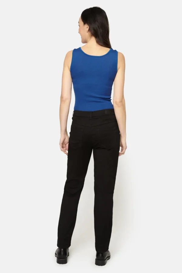 Jeans Joyce - Black tone in tone