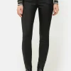 Jeans Push Up Slim Leg - Sort