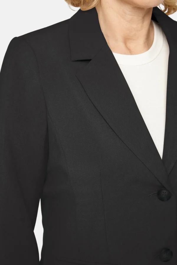 klasisk blazer - Sort