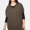 Poncho - Chocolate Melange