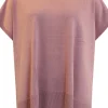 Poncho - Dark Rose Melange