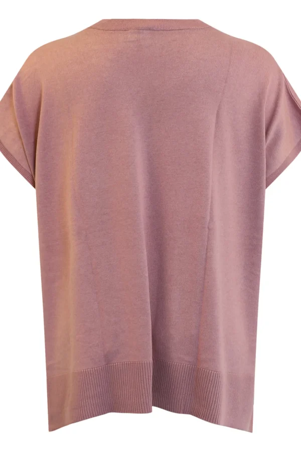 Poncho - Dark Rose Melange