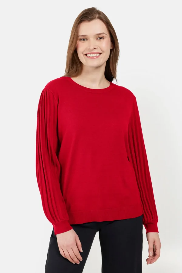 Pullover - Berry Red