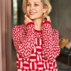 Pullover - Berry Red