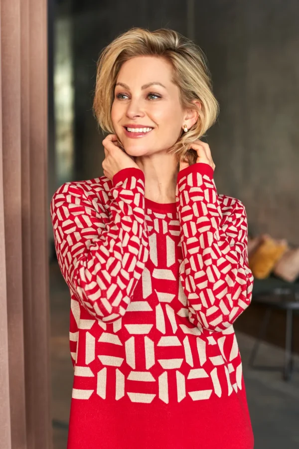 Pullover - Berry Red