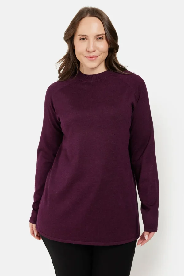 Pullover - Bordeaux Melange