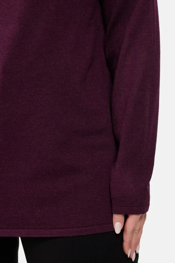 Pullover - Bordeaux Melange