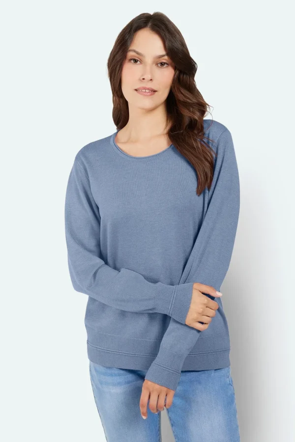 Pullover - Forever Blue Melange