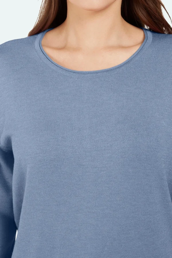 Pullover - Forever Blue Melange