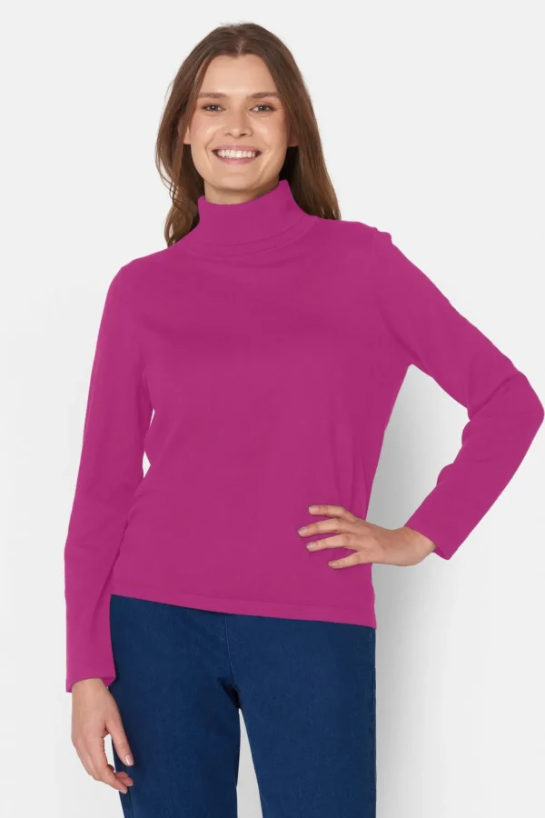 Pullover - Fuchsia Red