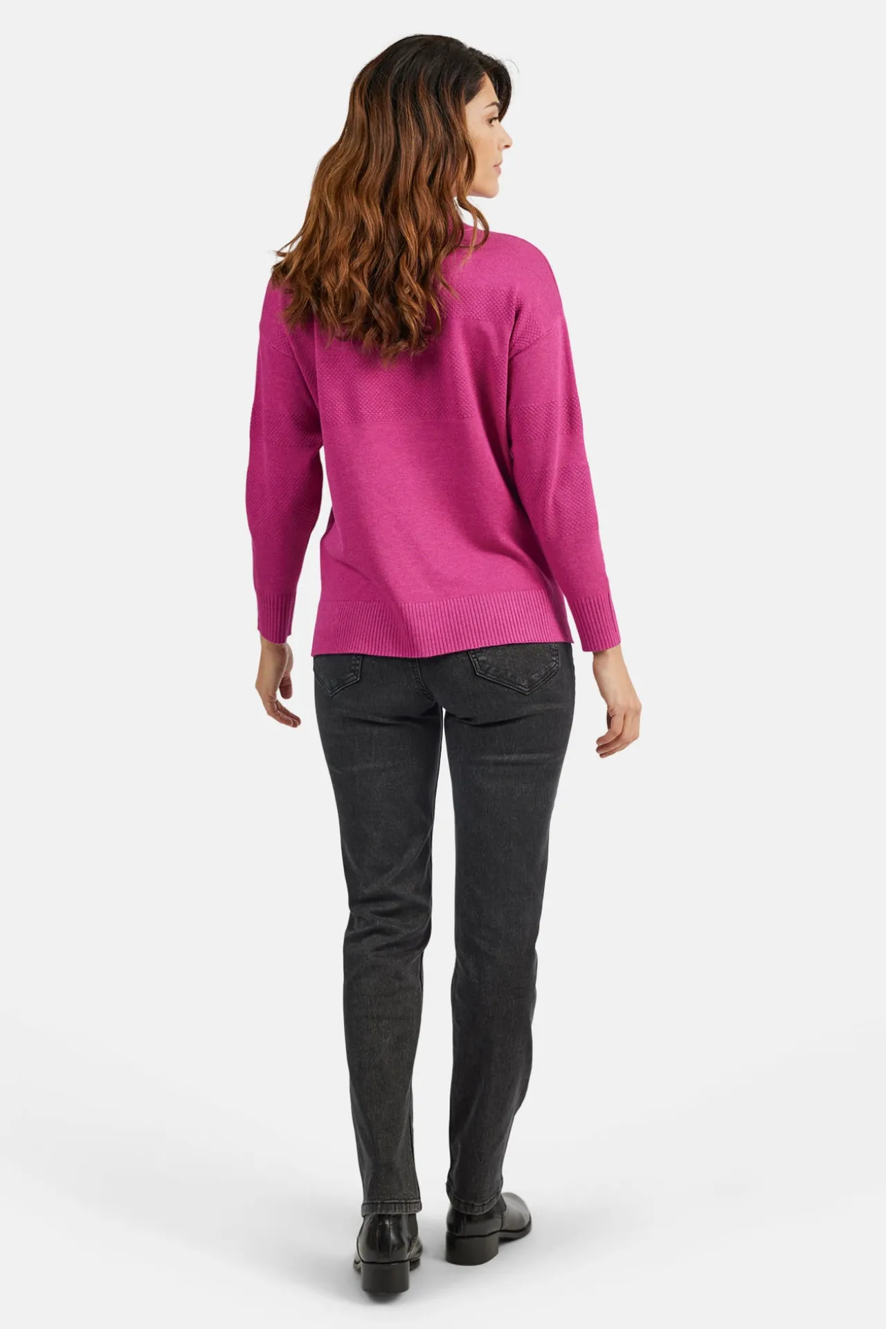 pullover__fuchsia_red_mel_2.webp Pullover - Fuchsia Red Melange