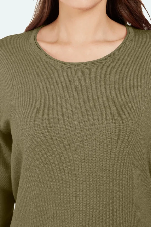 Pullover - Herb Green melange