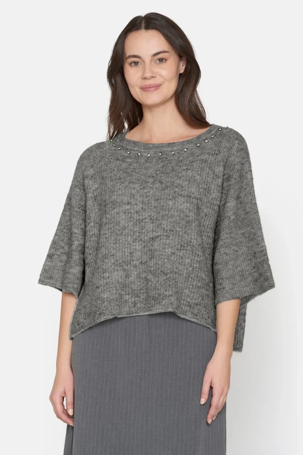 Pullover - Light Grey Melange