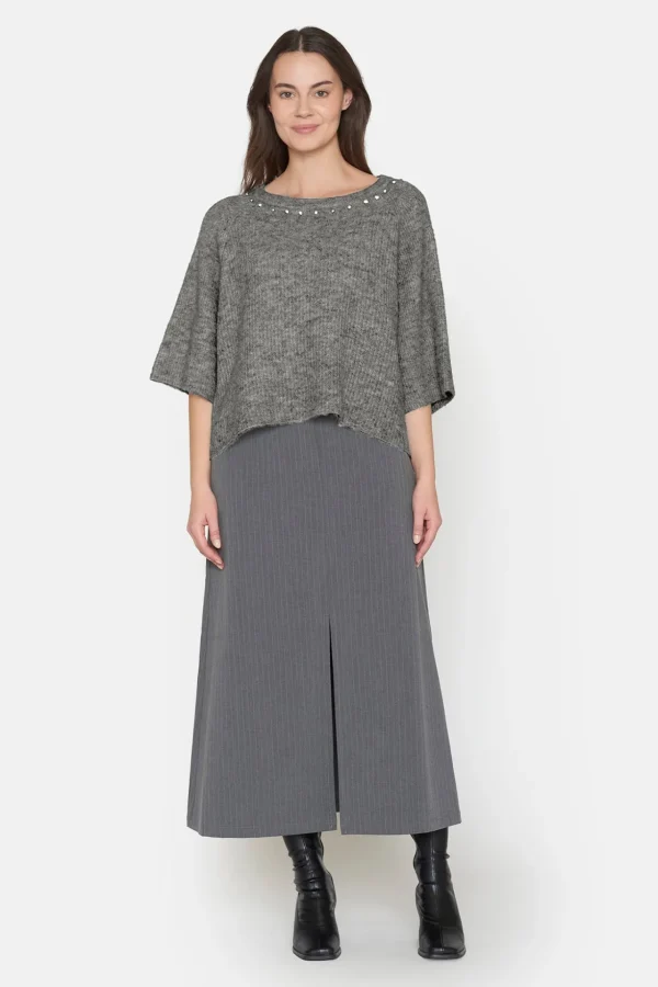 Pullover - Light Grey Melange