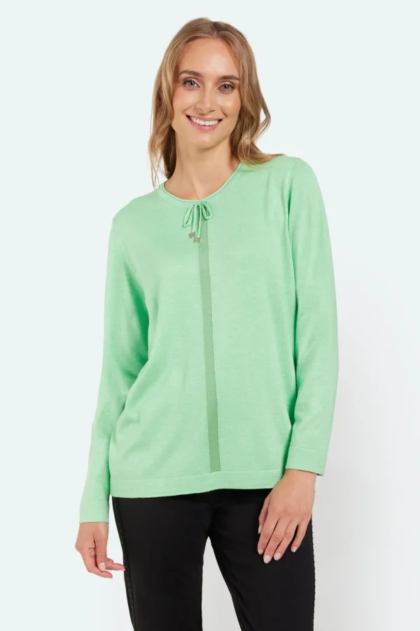 Pullover - Spring Green Melange