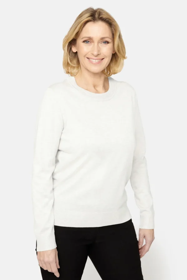 Pullover O-hals - Off White